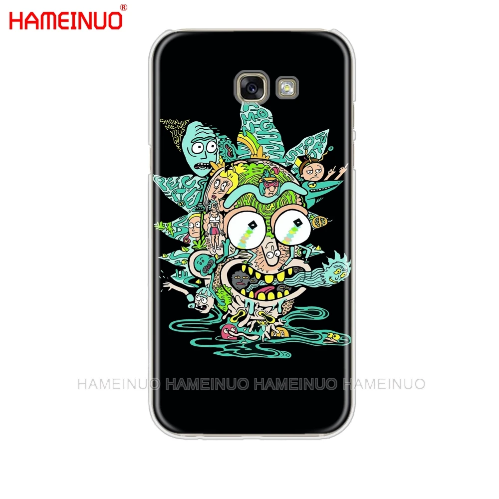 HAMEINUO Рик и Морти сотового телефона чехол КРЫШКА ДЛЯ samsung Galaxy A3 A310 A5 A510 A7 A8 A9 - Цвет: 81516
