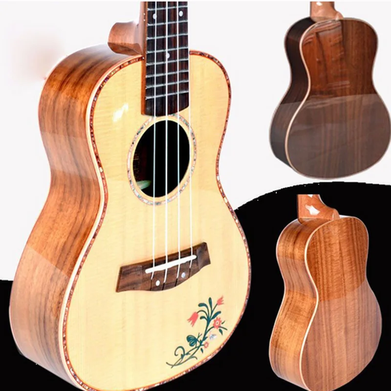 

Children Ukulele 23 Inches Retro Rosewood Backplane Beginner Unisex