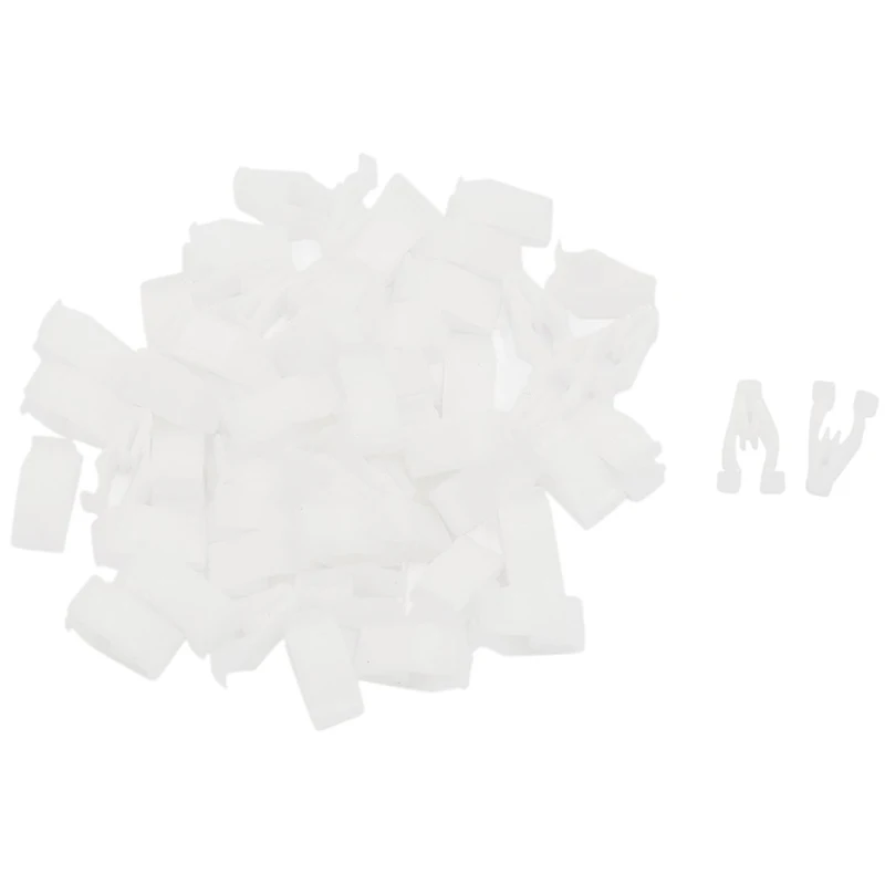 50 шт. белая пластиковая панель приборов для приборной панели фиксатор заклепок