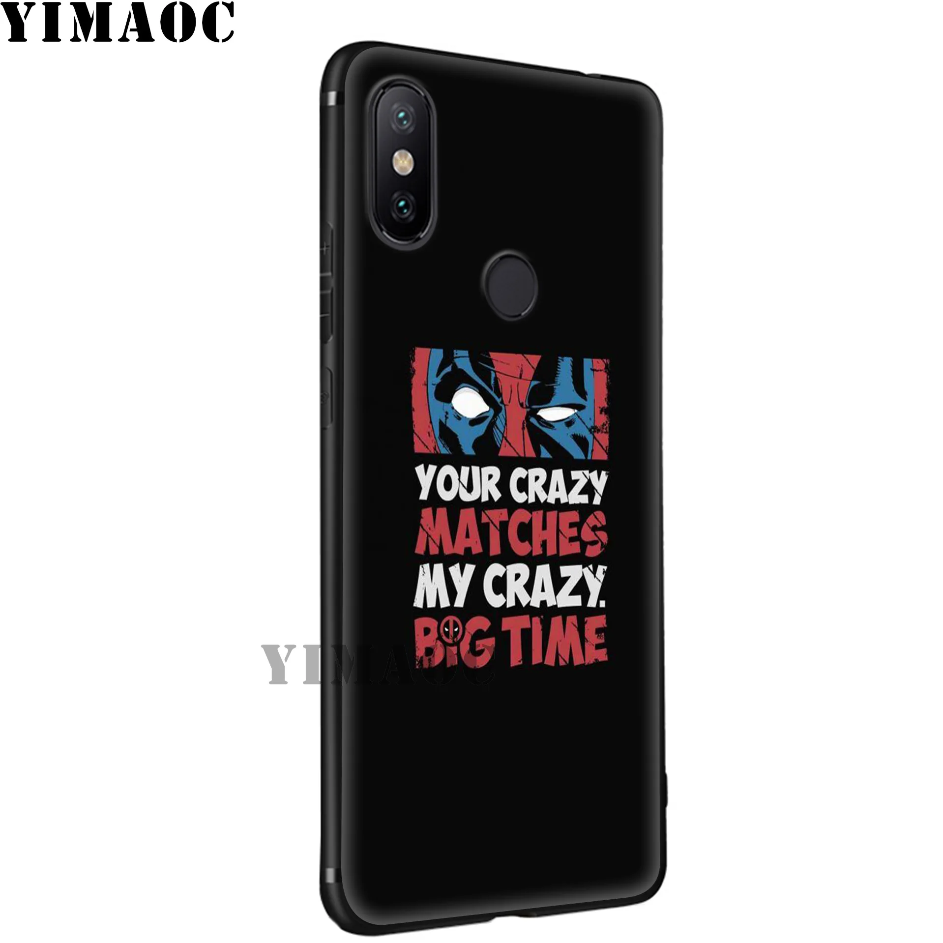 YIMAOC фильма Дэдпул рубашки “Дэдпул” мягкий чехол для Xiaomi mi 9T 9 8 Se 6 MAX 3 A1 A2 Lite CC9E CC9 6X