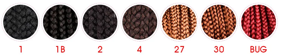 Silike 1" 18" 2" вязанные коробки, на крючках, косички, синтетика, волосы 12 корней чистый Цвета крючком плетение волос для наращивания 90-100 г 1 упак./лот