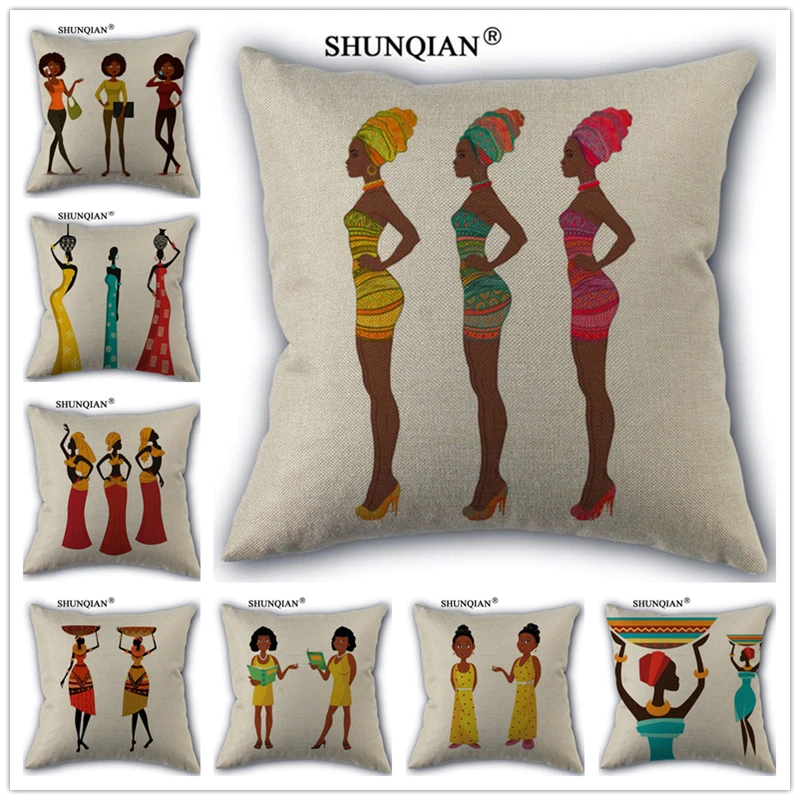 

Y517 Indian style art printing Pillowcase Pillow Covers Decorative Linen Cotton Pillowcase 45x45cm Custom Pillow Cover