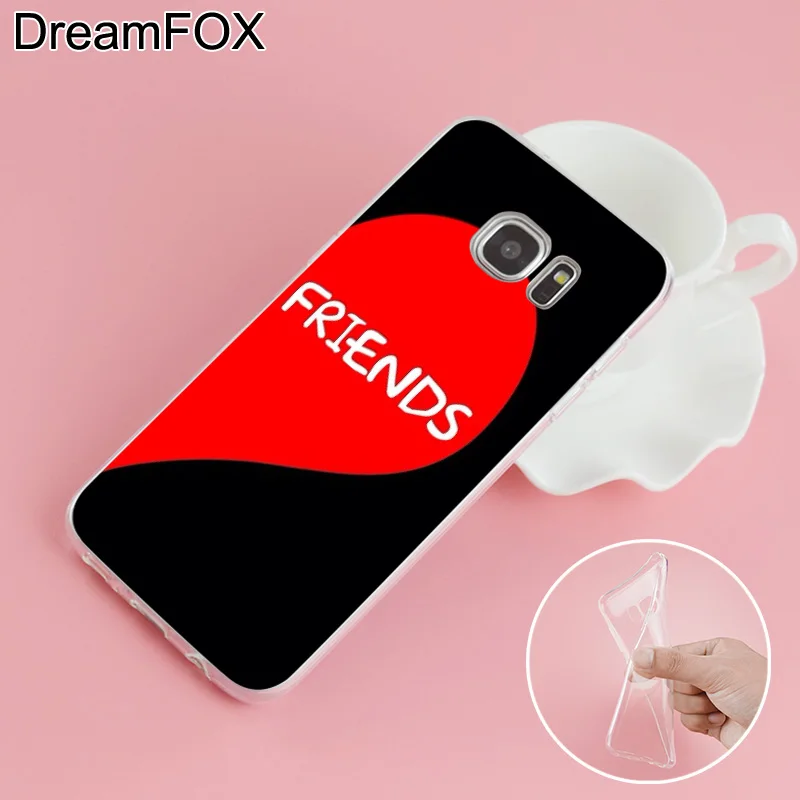 DREAMFOX L172 друзья Мягкий ТПУ силиконовый чехол для samsung Galaxy S5 S6 S7 S8 S9 S10 S11 5G S11E S10E Lite Edge