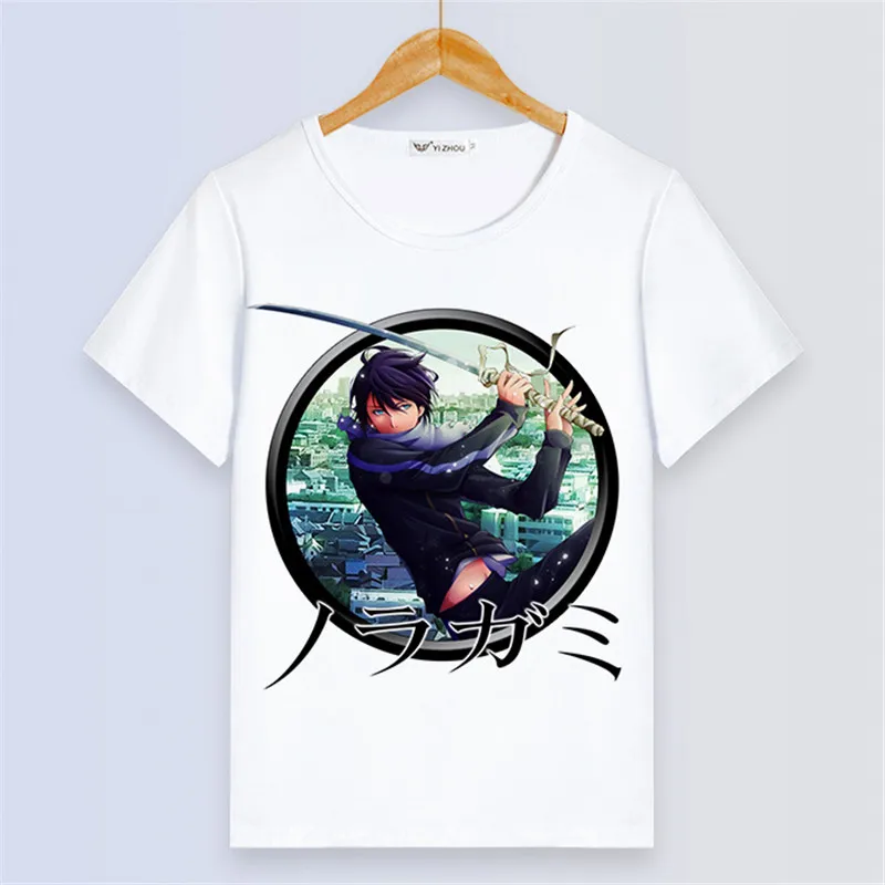 Аниме Noragami арагото цифровая печать унисекс Harajuku футболка женская для влюбленных