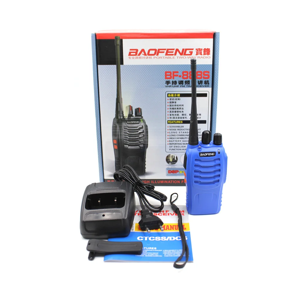 Оригинальный BAOFENG BF 888S UHF400 470MHz 5 Вт 16CH Ham двухстороннее радио иди и болтай Walkie Talkie
