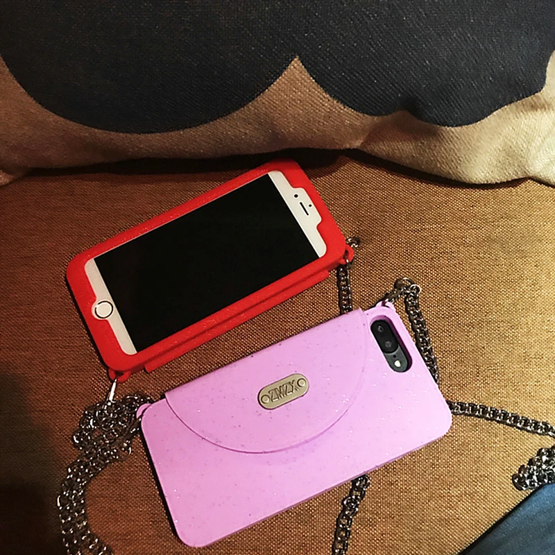 Роскошный наплечный чехол для телефона iPhone XS MAX XR 8 7 Plus 6 6s plus элегантный женский