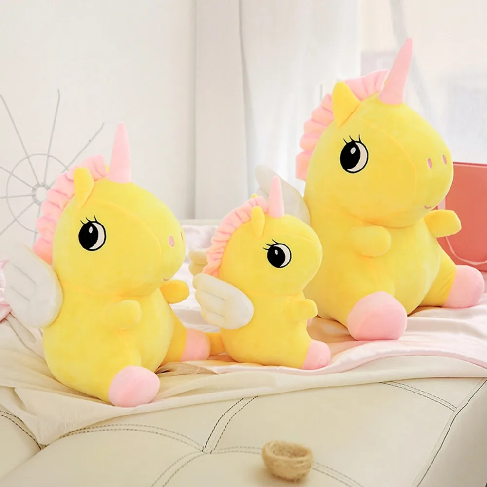 

Vanmajor 1pc Cartoon Plush Unicorn Toy Cute Unicorn Plush Stuffed Animal Horse Toy Baby Kids Children Birthday Gift