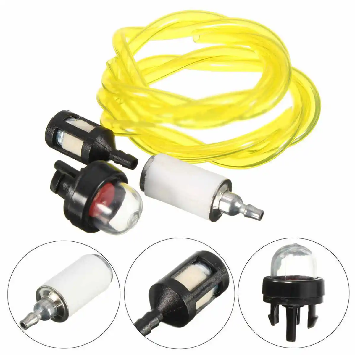 

Желтый топливный фильтр, 50 см/19,7 дюйма, праймер для газовой линии, лампа для 3200, 3205, 3210, 3214, 3216, новые аксессуары