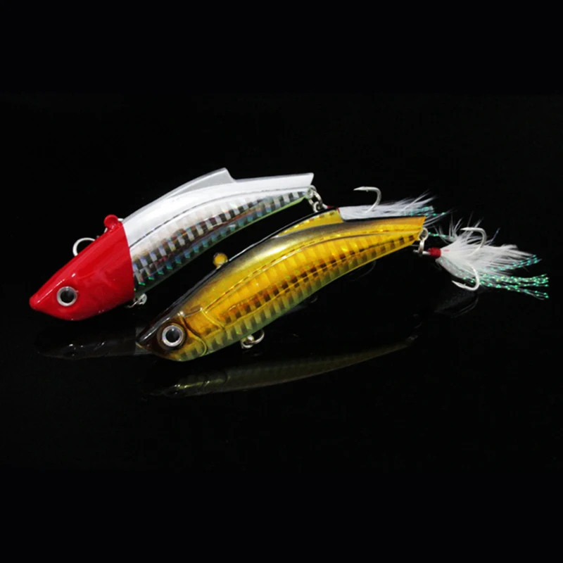 2 шт./компл. 9 см/35 г рыболовные приманки VIB ложка искусственные реалистичные