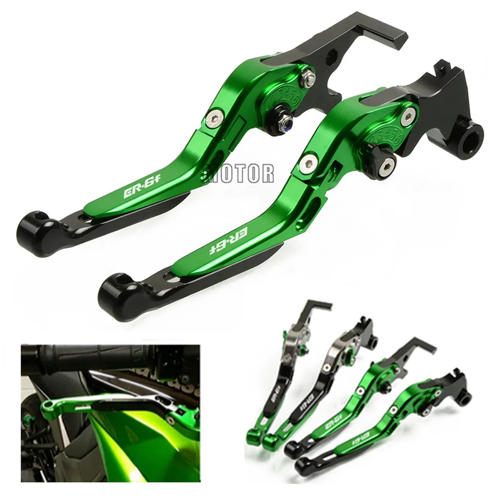 Рычаг сцепления для мотоцикла Kawasaki ER 6 F 6F ER6 ER6F 2009-2016 регулируемые складные