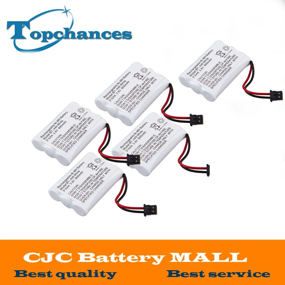 5 шт. новый беспроводной домашний телефон 800 мАч никель-металлогидридная