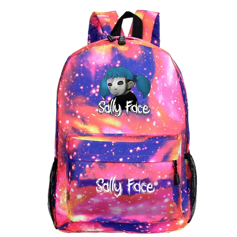 beautiful Sally face backpack men women Boys Girls school Bag Casual teens Backpack for boys girls back to school Mochila