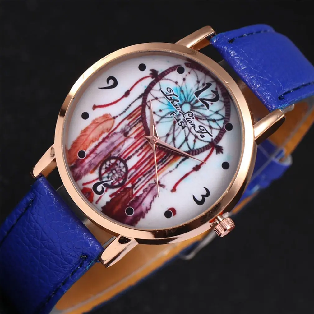 Женские кварцевые часы кожаный ремешок браслет дамские наручные модные