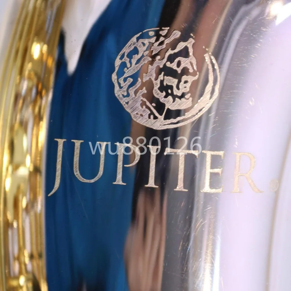 Jupiter JTS-1100SG бренд Bb тенор саксофон латунь посеребренный корпус золотой лак ключ B плоский саксофон инструмент с холст чехол