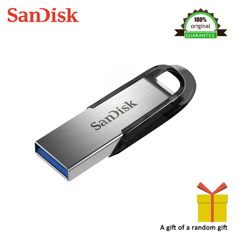 Двойной Флеш-накопитель SanDisk CZ73 USB3.0 флеш-накопитель 128 Гб 64 оперативной памяти 32