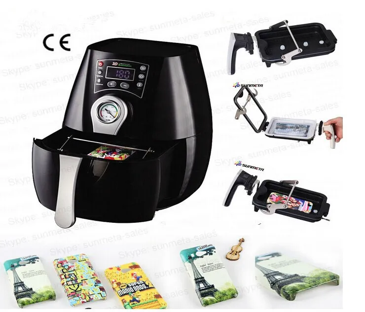 ST1520 мини 3D сублимации вакуумная машина для телефона Чехол Многофункциональный