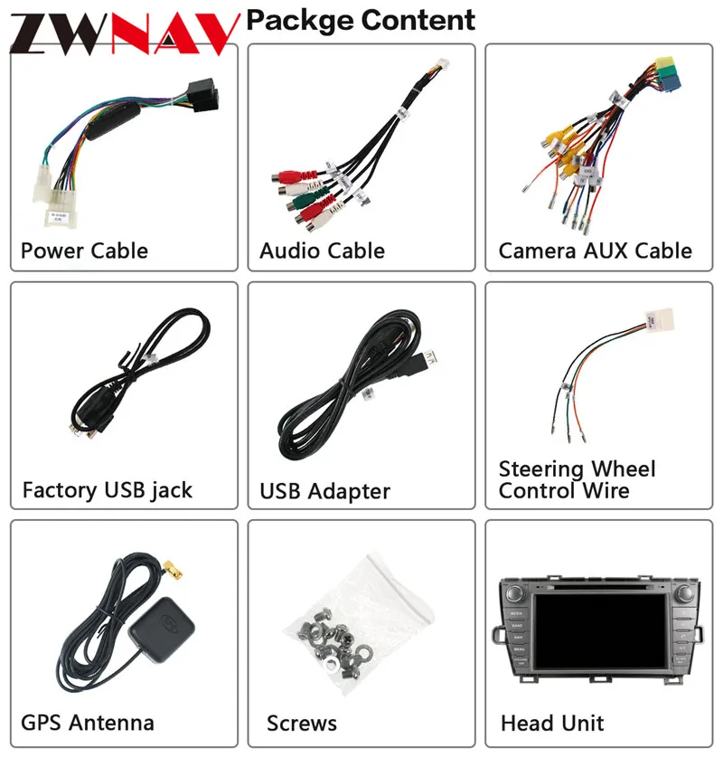 4+ 32G Android 8,0 Автомагнитола стерео головное устройство для Toyota Prius 2009 2010 2011 2012 2013 автомобильный dvd-плеер gps навигация с 8 ядрами
