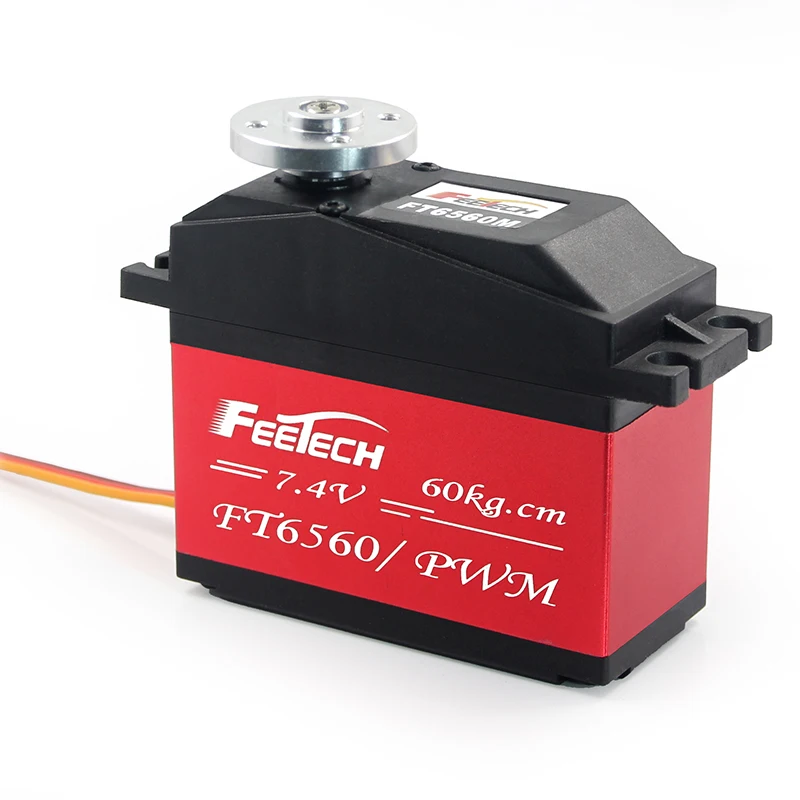 Feetech Servo FT6560M 60 кг Радиоуправляемый сервопривод с высоким крутящим моментом