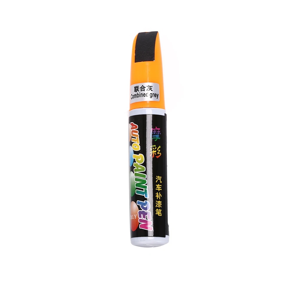 1 шт., новинка, автомобильная краска, ручка, Починка, аппликатор, краска, Touch Up Simoniz, прозрачная ручка, инструменты для ухода, средство для удаления царапин, краска - Название цвета: Серый