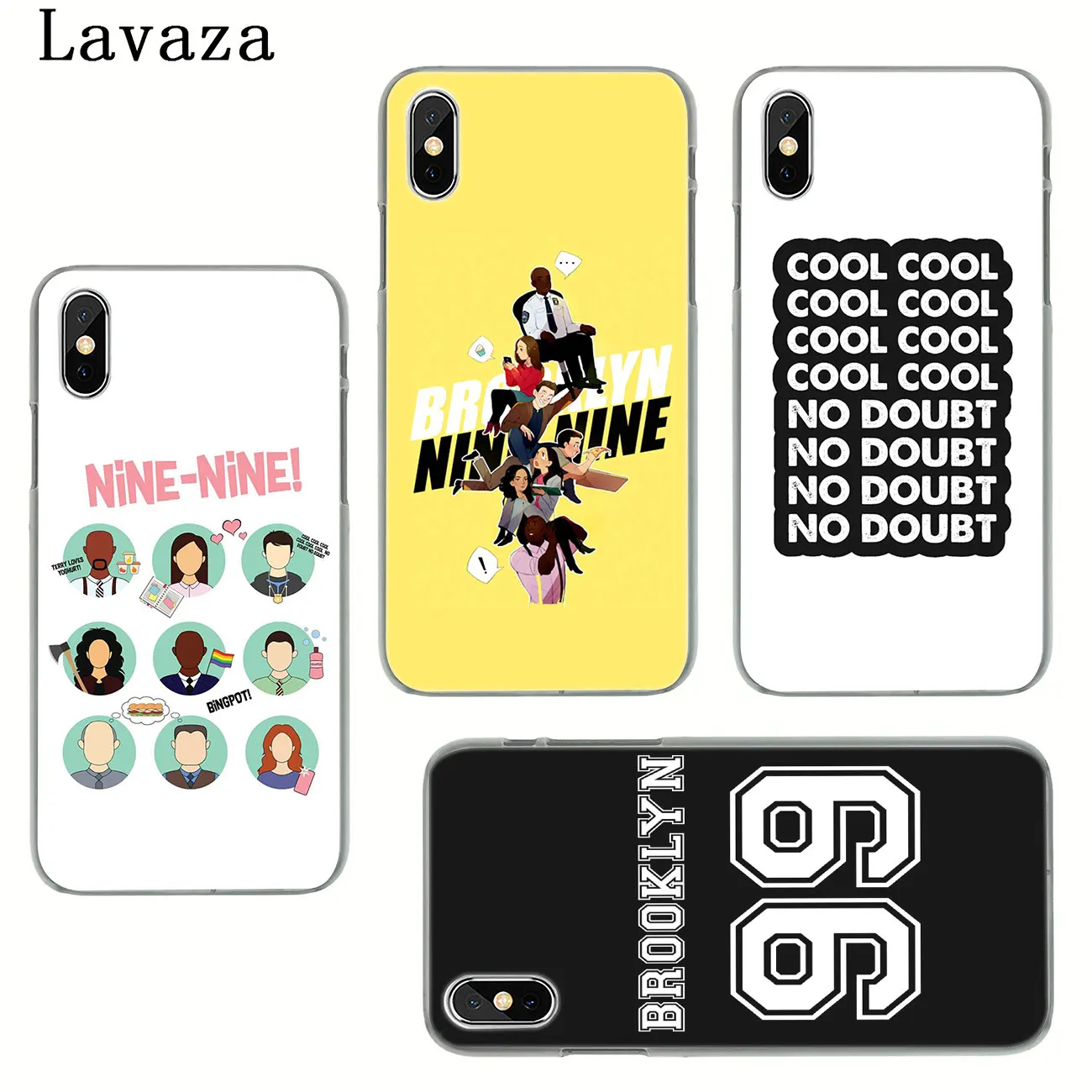 Lavaza Brooklyn Nine жесткий чехол для телефона iPhone XR X 11 Pro XS Max 8 7 6 6S 5 5S SE 4S 4 10|Бамперы| |