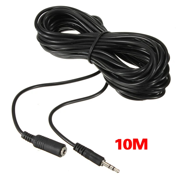 JFBL Wholesale 32Ft/10M 3.5mm IR Repeater Extension Cable Extender Wire for Infrared Receiver | Обустройство дома