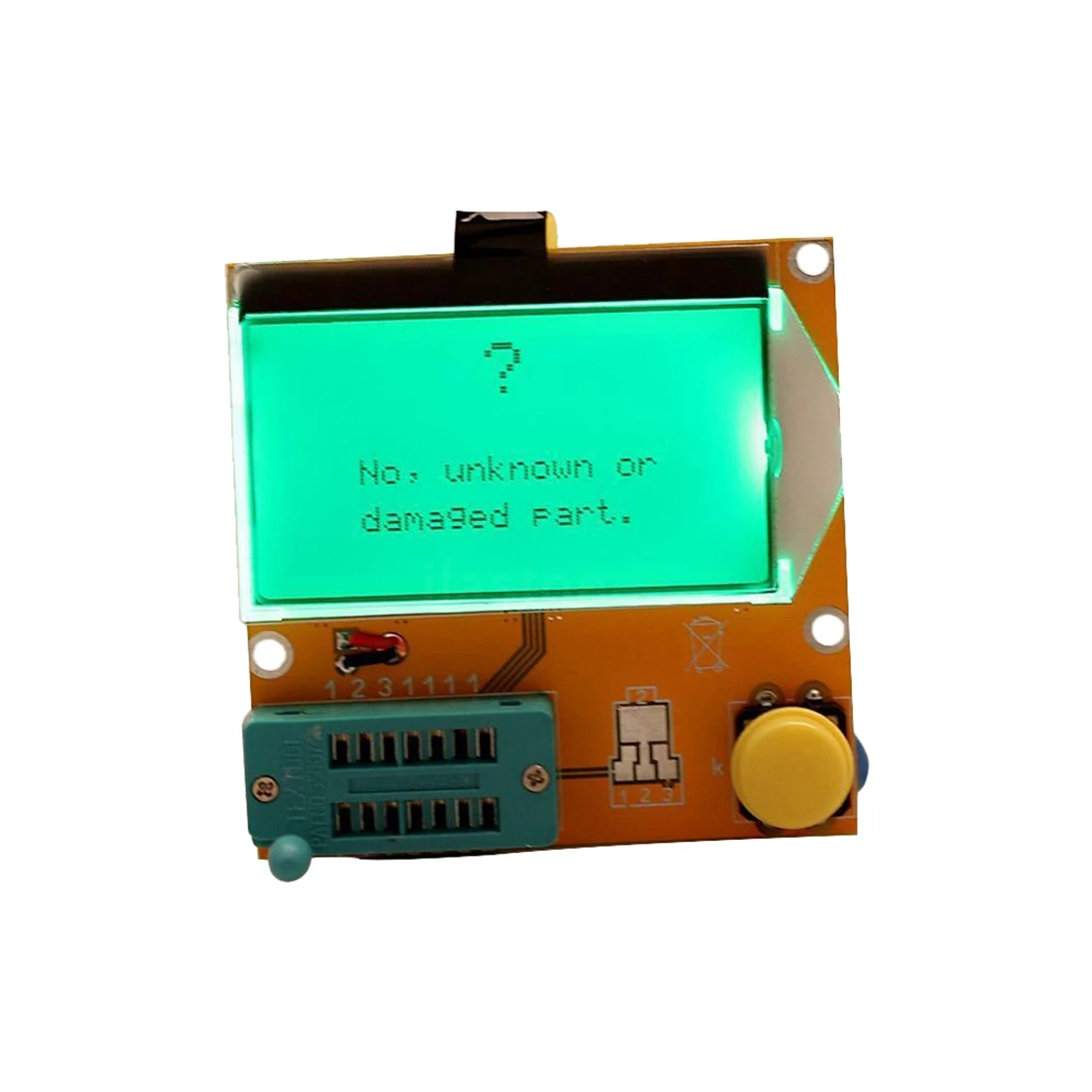 Новый LCR-T3 тестер транзисторов Диод Триод capactitity ESR LCR метр MOS PNP NPN | Инструменты