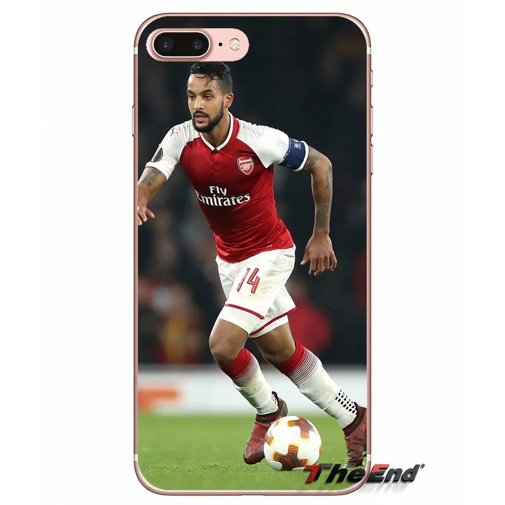 Для sony Xperia Z Z1 Z2 Z3 Z5 компактный M2 M4 M5 E3 T3 XA Aqua LG G4 G5 G3 g2 мини Капа Тео Уолкотт Soccer Star