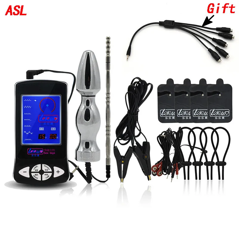 Электро шок Анальная пробка Массажный коврик зажимы для сосков/зажимы