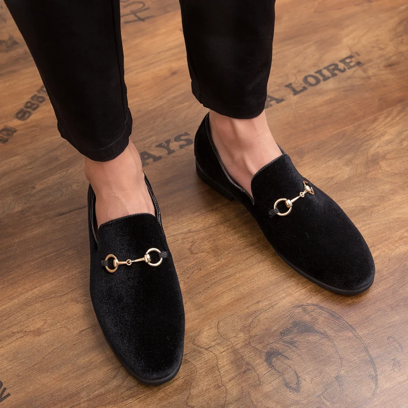 HEINRICH Fashion Suede Men's Casual Shoes Comfortable Dress Leather Loafer Men Breathable Flat Mocassini Uomo | Обувь