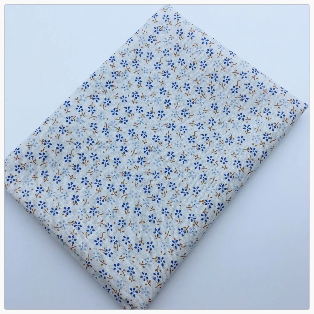 Хлопчатобумажная ткань с цветочным принтом для шитья сделай сам четверть пучка