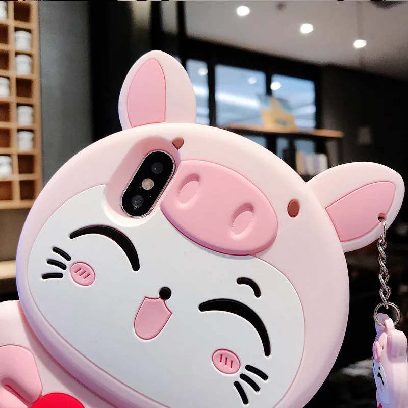 Чехол Lucky Cat для Xiaomi Redmi Note 7 Note 7 Pro Redmi Note 5 Redmi 5 Plus Redmi 6 6A для Xiaomi 6X