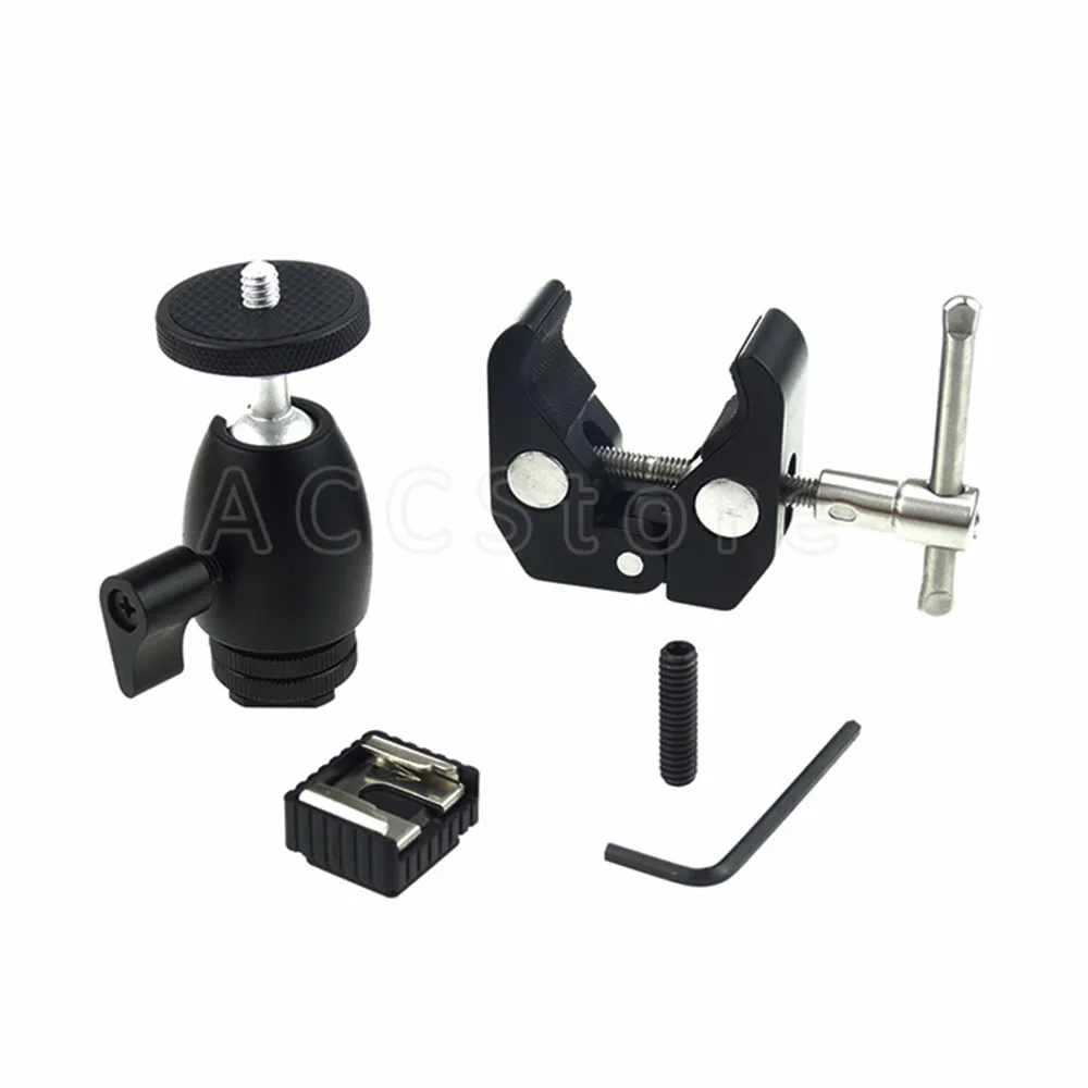 Супер зажимное крепление большой адаптер для горячего башмака с горячим