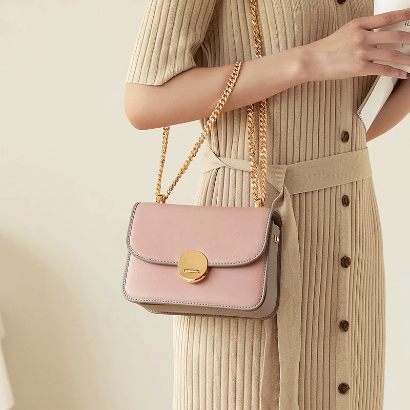 WOONAM Женская модная дизайнерская сумка Топ скрыть натуральная телячья кожа