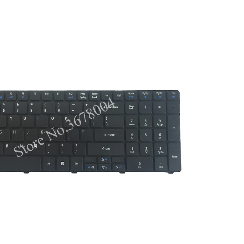 Новая черная клавиатура для ноутбука ACER Aspire US PK130C94A00 V104730DS3 PK130C91100 V104702AS3 MS2286 MS2278