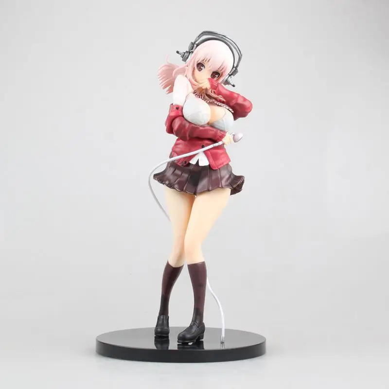 Аниме Супер Sonico сексуальная фигурка зима Ver.1/6 Масштаб предварительно окрашенные