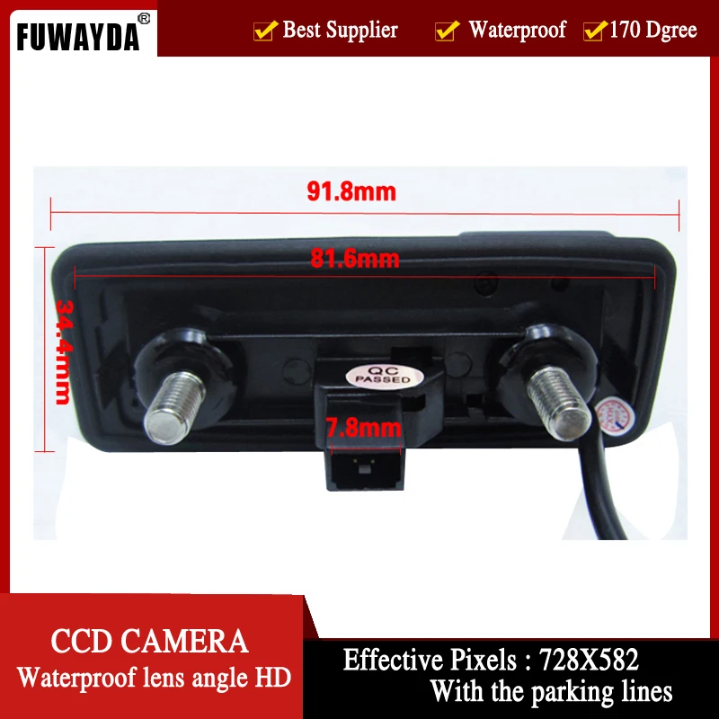 Зеркало заднего вида + HD CCD камера для багажника Skoda Roomster Fabia Octavia Yeti superb Audi A1 |