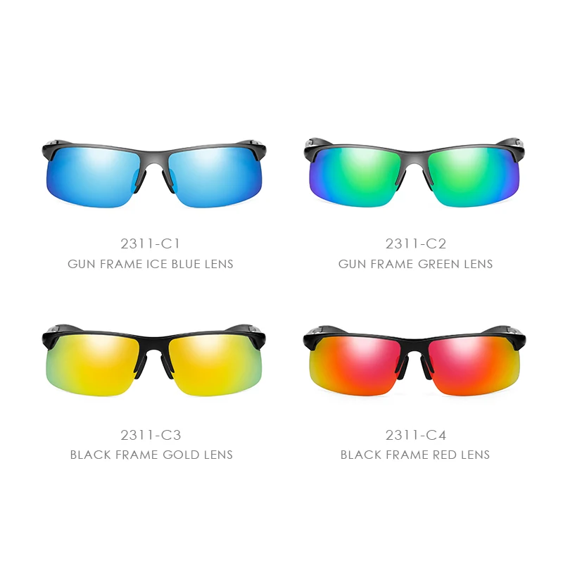 ОТО 2017 Классические Мужские поляризационные Lunettes De Soleil Алюминий магниевого ноги