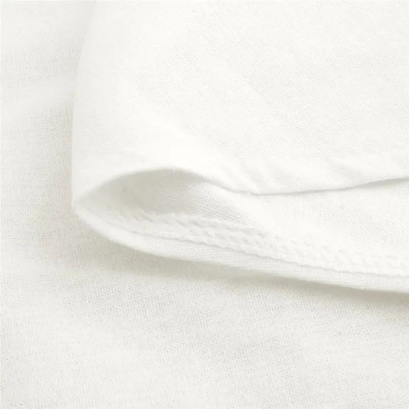 

New Fashion Women Cotton Linen Tops 2019 Plus Size V-Neck Solid Long Sleeve Cut Out Long Blouse Asymmetric Tops blusa 3Y11