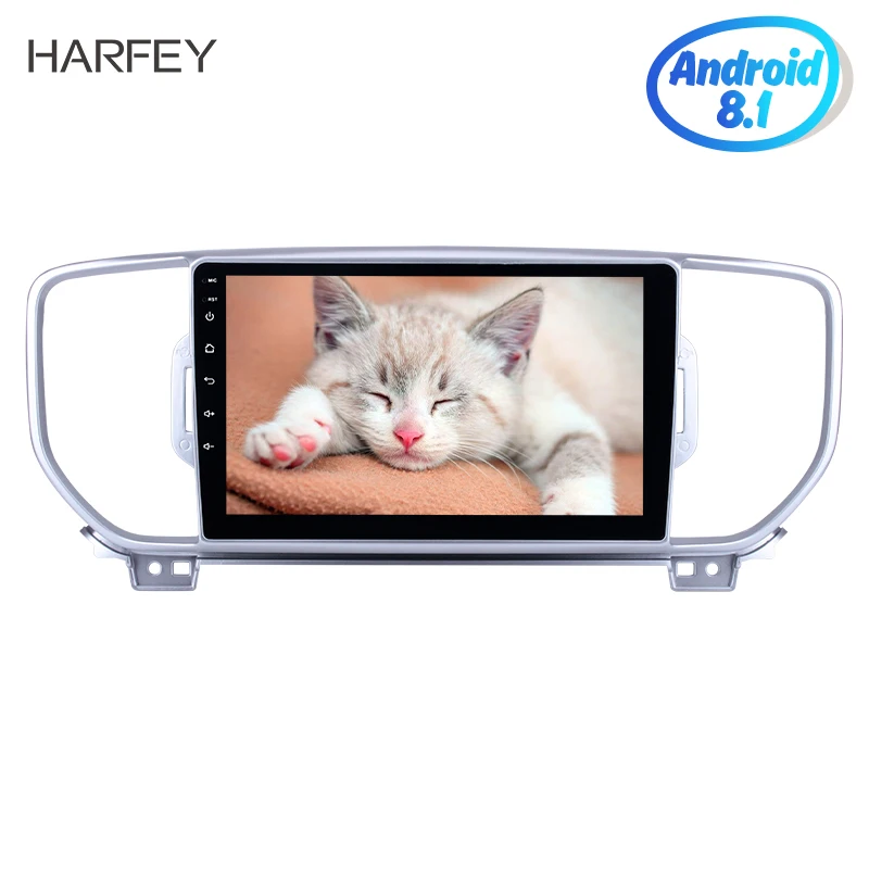 Harfey 9 &quotHD сенсорный экран Android 8 1 радио для 2016 2018 KIA KX5 Sportage с GPS Bluetooth Aux USB WIFI