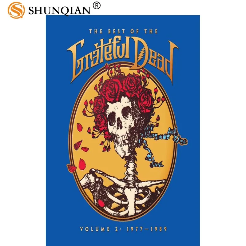 Grateful Dead Canvas Poster Home Decor Custom Cloth Posters 20X30cm 27X40cm 30X45cm Best Gift DIY Fabric | Дом и сад
