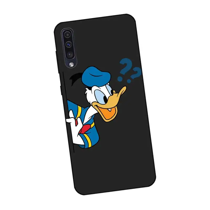 P046 Дональд Дак уникальный черный силиконовый чехол для samsung Galaxy A6 A7 A8 A9 A10 A30 A40 A50 A60