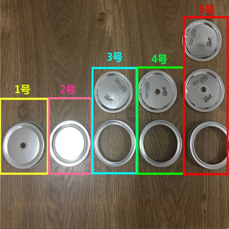 1 шт. жестяная крышка для чашки петуха соломы герметичная стеклянная