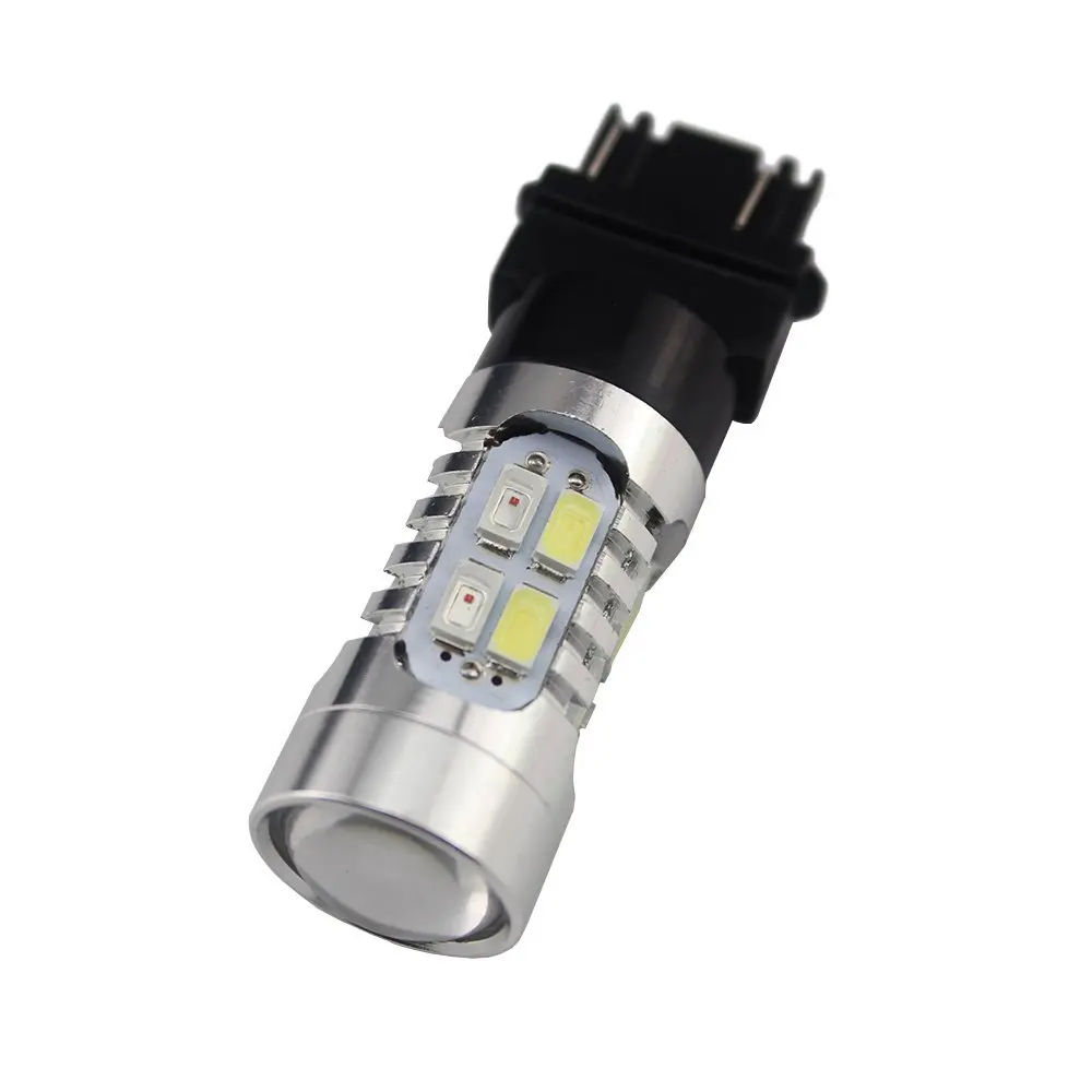 2 шт. T25 3157 супер яркий белый/янтарный горки 5730 20-SMD AX-5730 светодиодный лампы для