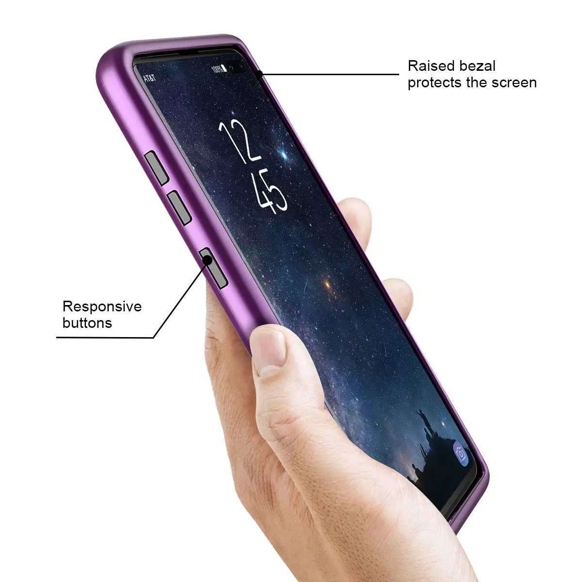 Для Samsung Galaxy S10 Plus S10e S9 S8 чехол 3 в 1 Гибридный противоударный военный защитный