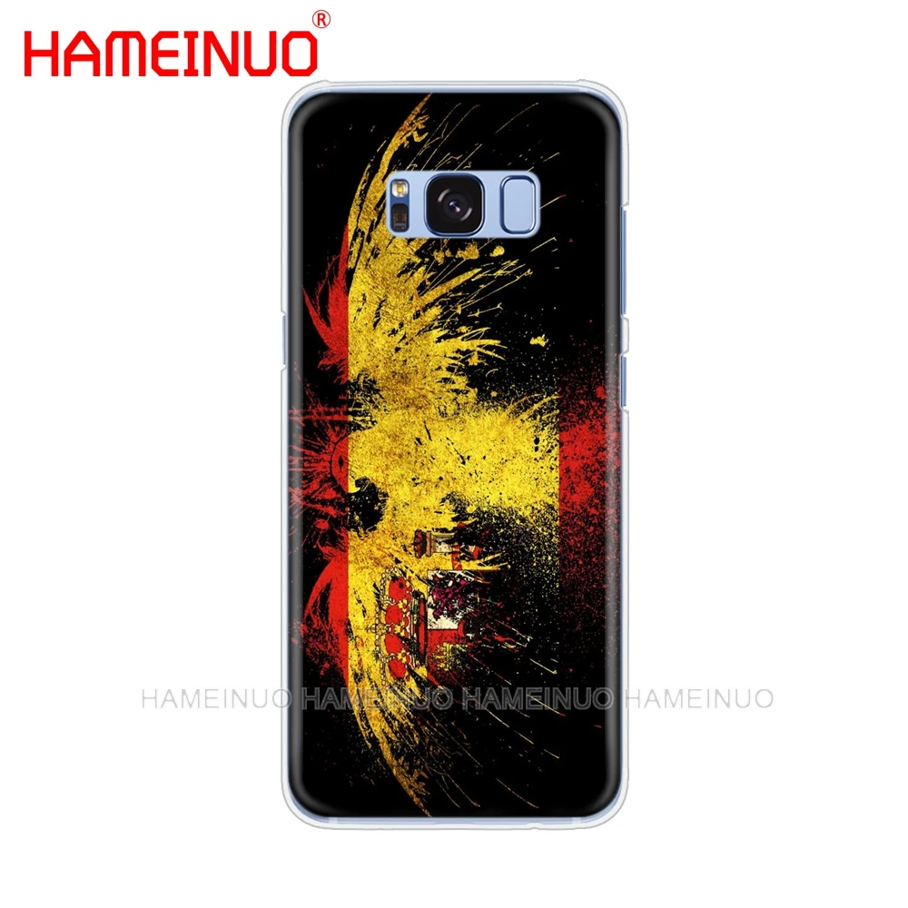 HAMEINUO Испанский флаг лагеря Ноу чехол для сотового телефона Samsung Galaxy S9 S7 edge PLUS S8 S6 S5