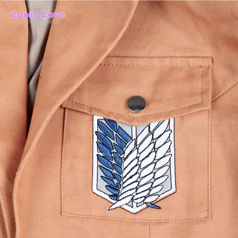 

Attack on Titan Scout Regiment Scout Legion Survey Corps Recon Corps Jacket Cosplay Costume Halloween Costume party