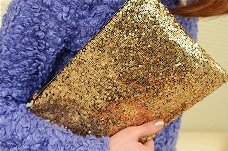 gold Женская косметичка, органайзер для туалетных принадлежностей, блестки, освежающий блестящий чехол для макияжа, Дорожный комплект, кошелек, сумки для макияжа, подарок для девочек, вечерние - Цвет: gold