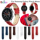 Сменный кожаный ремешок для часов Samsung Galaxy Watch 46 мм SM-R800 кожаный ремешок для часов s3