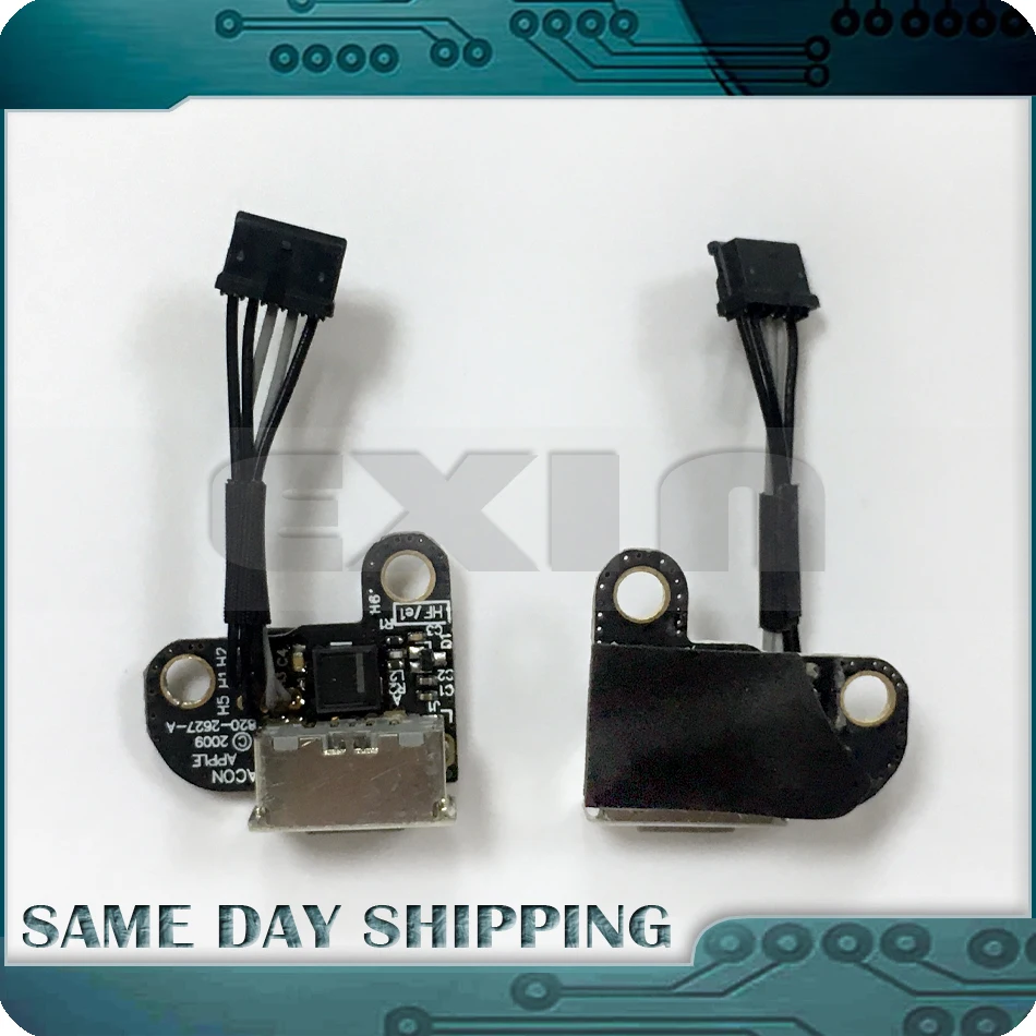 Используется A1342 DC Jack плата питания для MacBook Белый Unibody 13 &quotконец 2009 Mid 2010 MC207 MC516 922