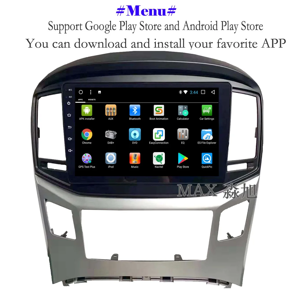MAX 2G 32G Android 8.1.0 Автомобильный DVD плеер для Hyundai H1 Grand Starex Travel Cargo/iLOAD Car radio RDS GPS
